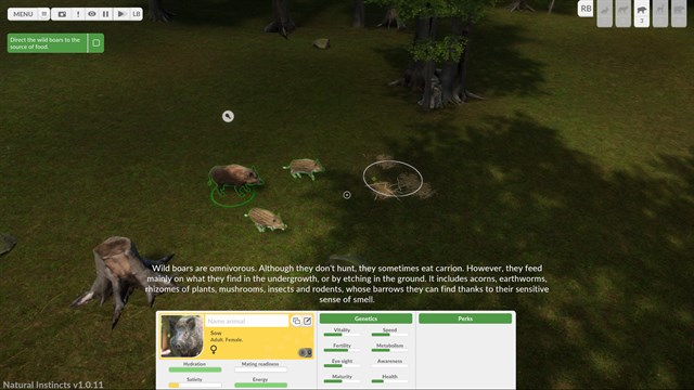 Natural Instincts screenshot 1