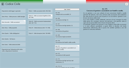 Legge Italiana screenshot 2