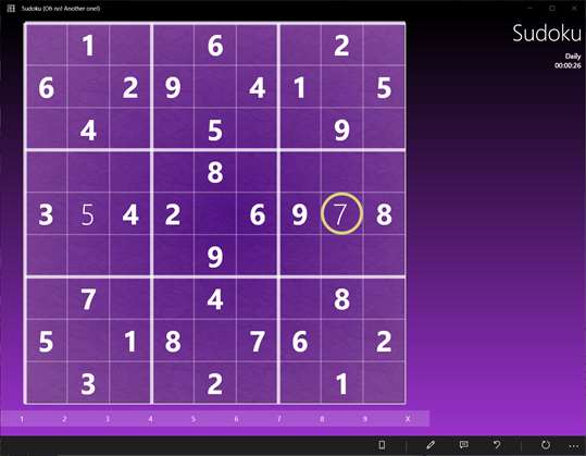 Sudoku (Oh no! Another one!) screenshot 7