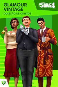 The Sims 4 Glamour Vintage Coleção de Objetos