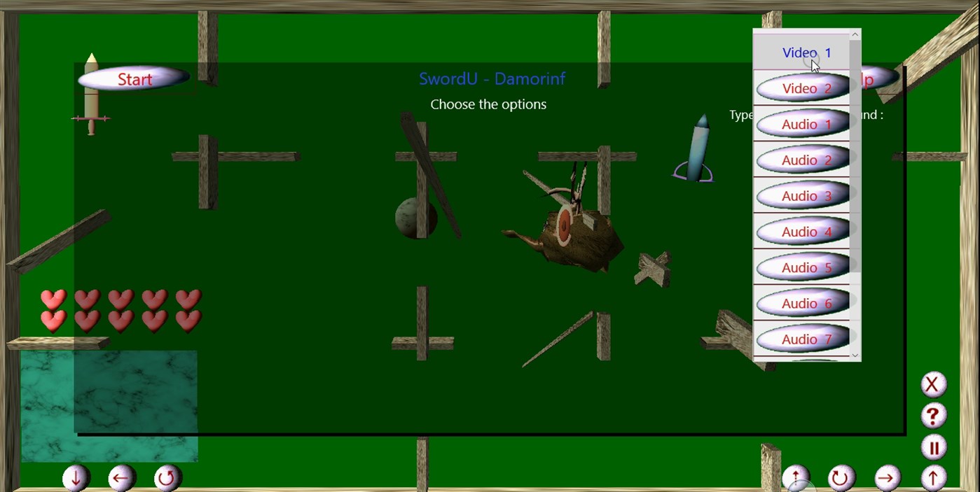 #7. Sword Labyrinth (Windows) 作者: SC DAMORINF SRL