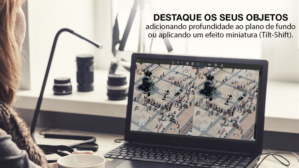 Editor de texto de foto  Adicionar texto a fotos com o InPixio