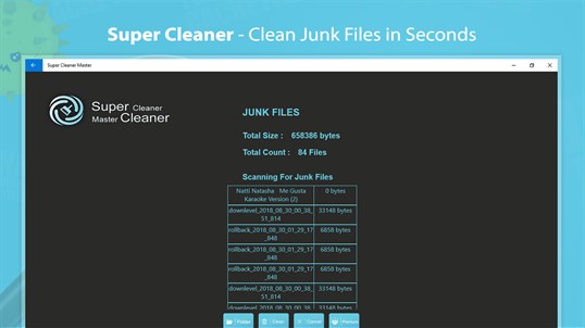Super Cleaner Master Cleaner screenshot 3