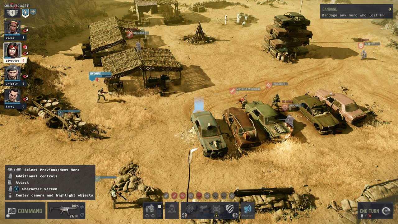 Jagged Alliance 3 screenshot 1