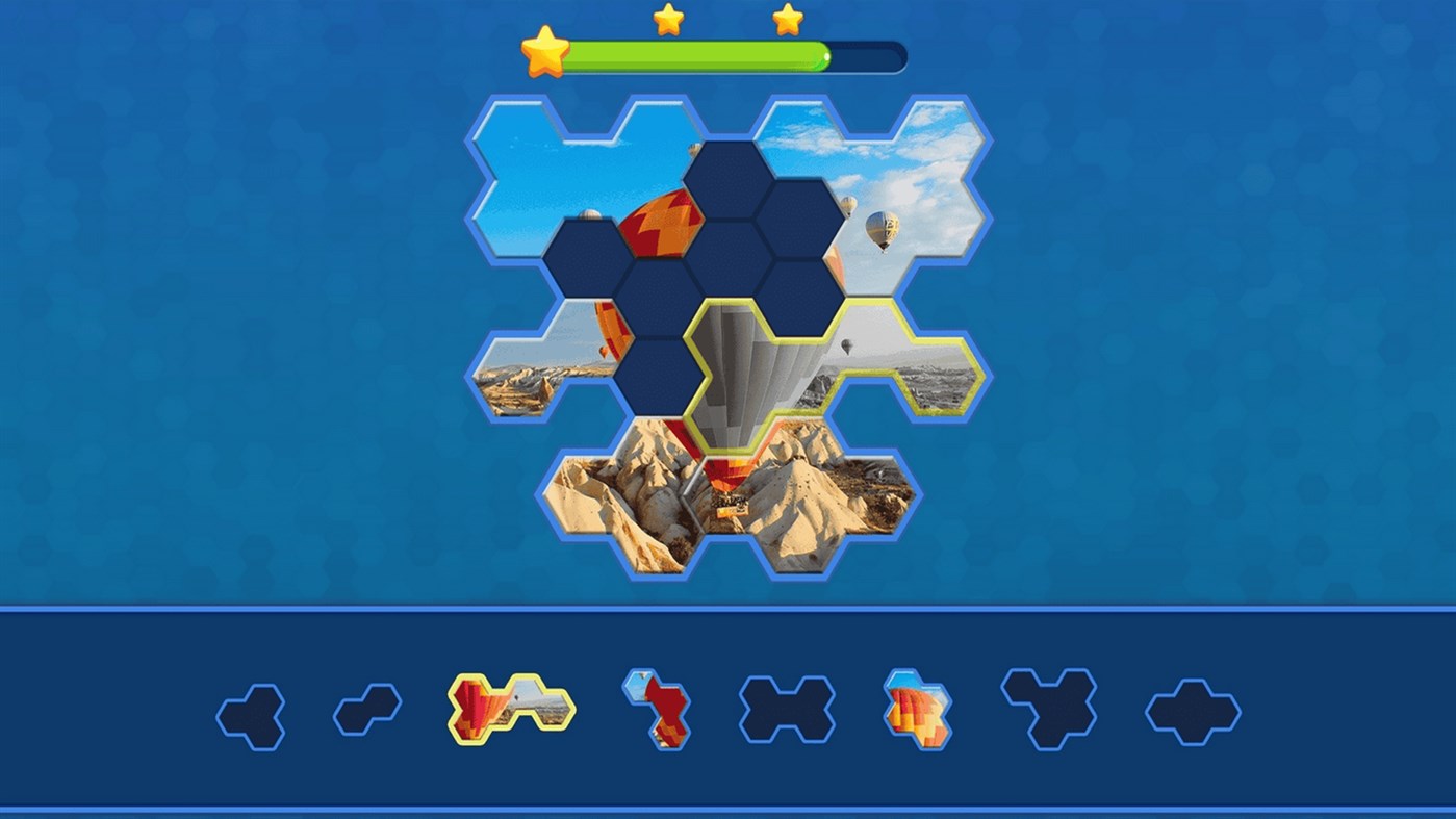 #2. Jigsaw Hexa Puzzle (Windows) By: Playtouch