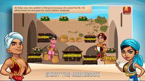 Ali Baba Interactive Story Free - Continuum App Screenshots 2
