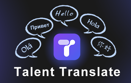 Talent - Immersive & AI Translator small promo image