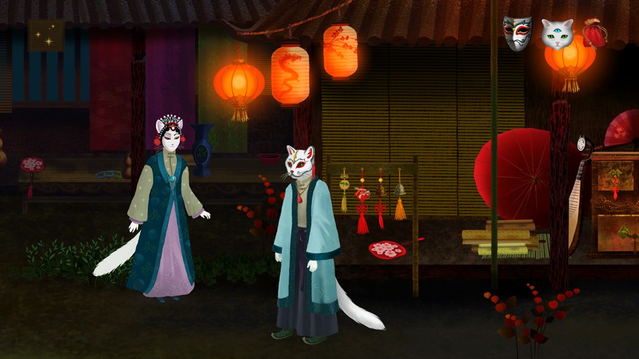 Cat and Ghostly Road screenshot 2