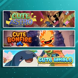 Aperçu Cute Astro + Cute Bonfire + The Cute Whale (Bundle)