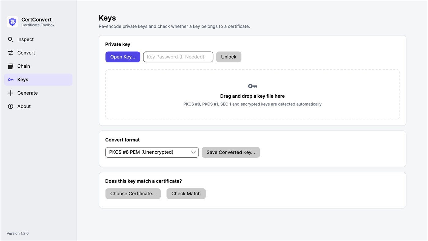 #4. CertConvert (Windows) 作者: Jermaine Walkes