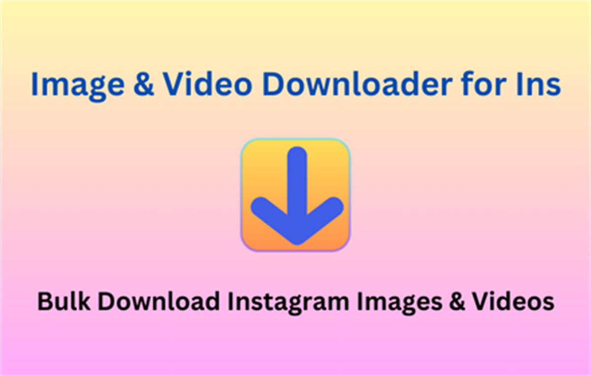 Image & Video Downloader for Ins