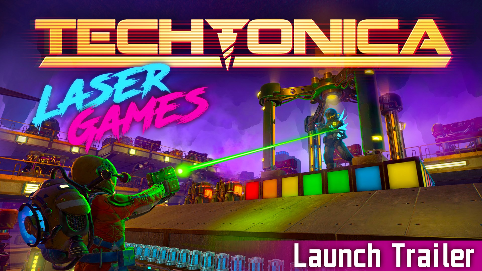 Techtonica -Laser Games Update Trailer