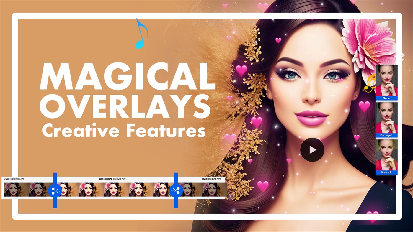 #4. Intuitive Video Editor & Maker (Windows) โดย: PicsCanvas