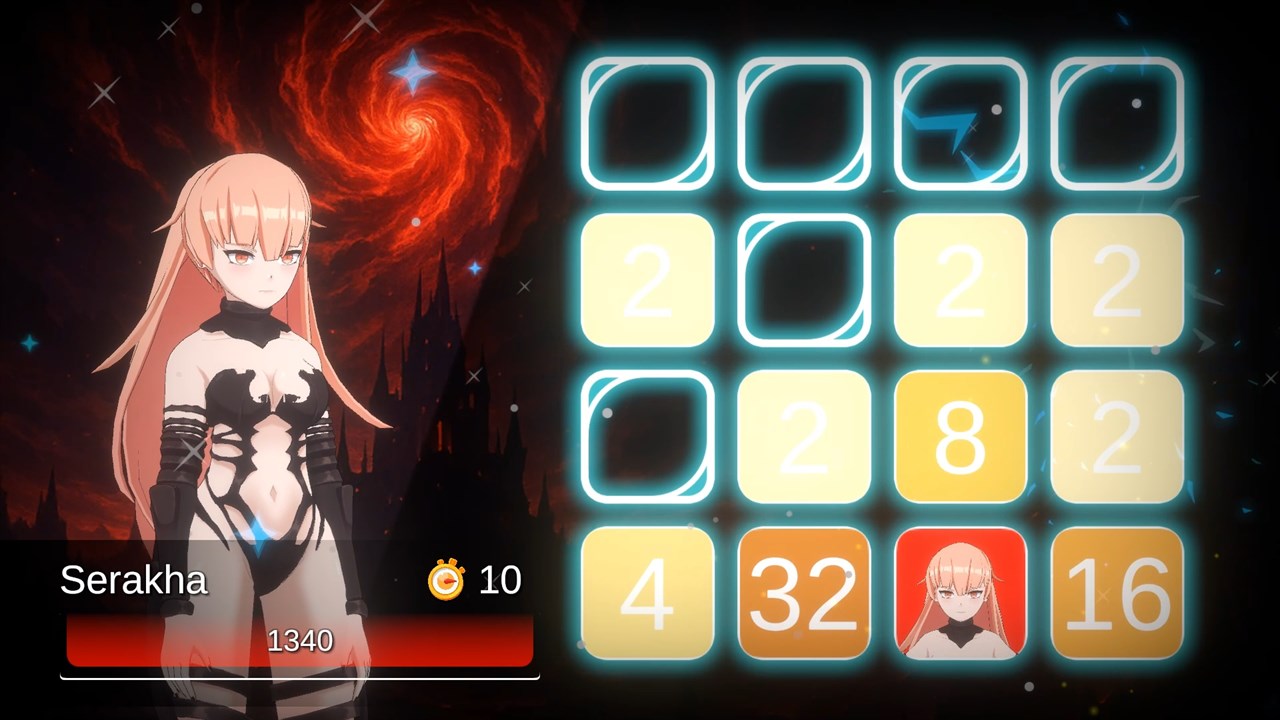 Battle Puzzle 2048 - Queens of the Abyss screenshot 7