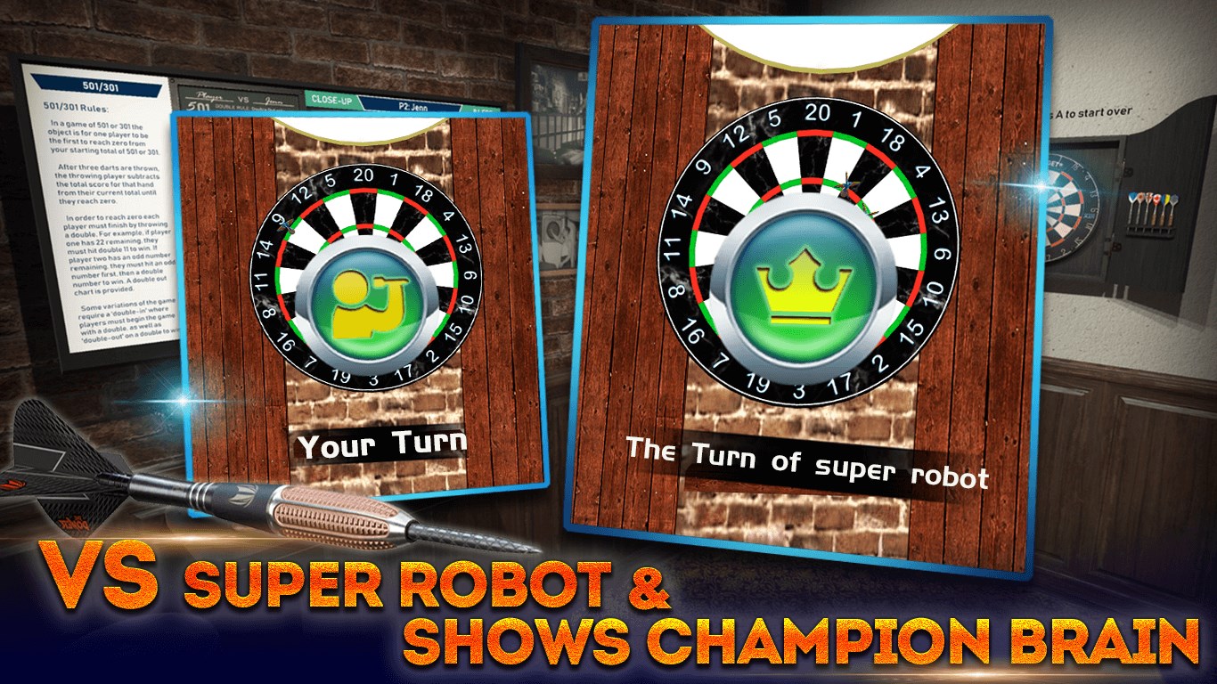 Imágen 4 3D Darts: Crazy Darts Player windows