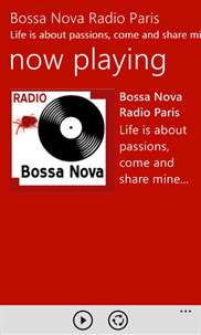 Bossa Nova Radio Paris screenshot 1