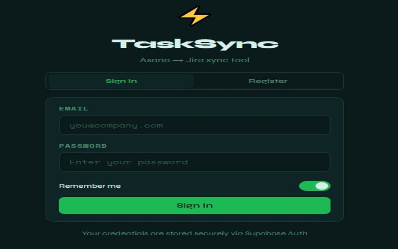 TaskSync — Asana to Jira