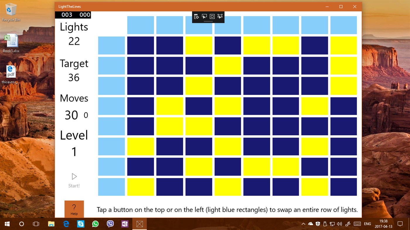 #1. Light the Lines (Windows) 作者: Georgios Bournousouzis