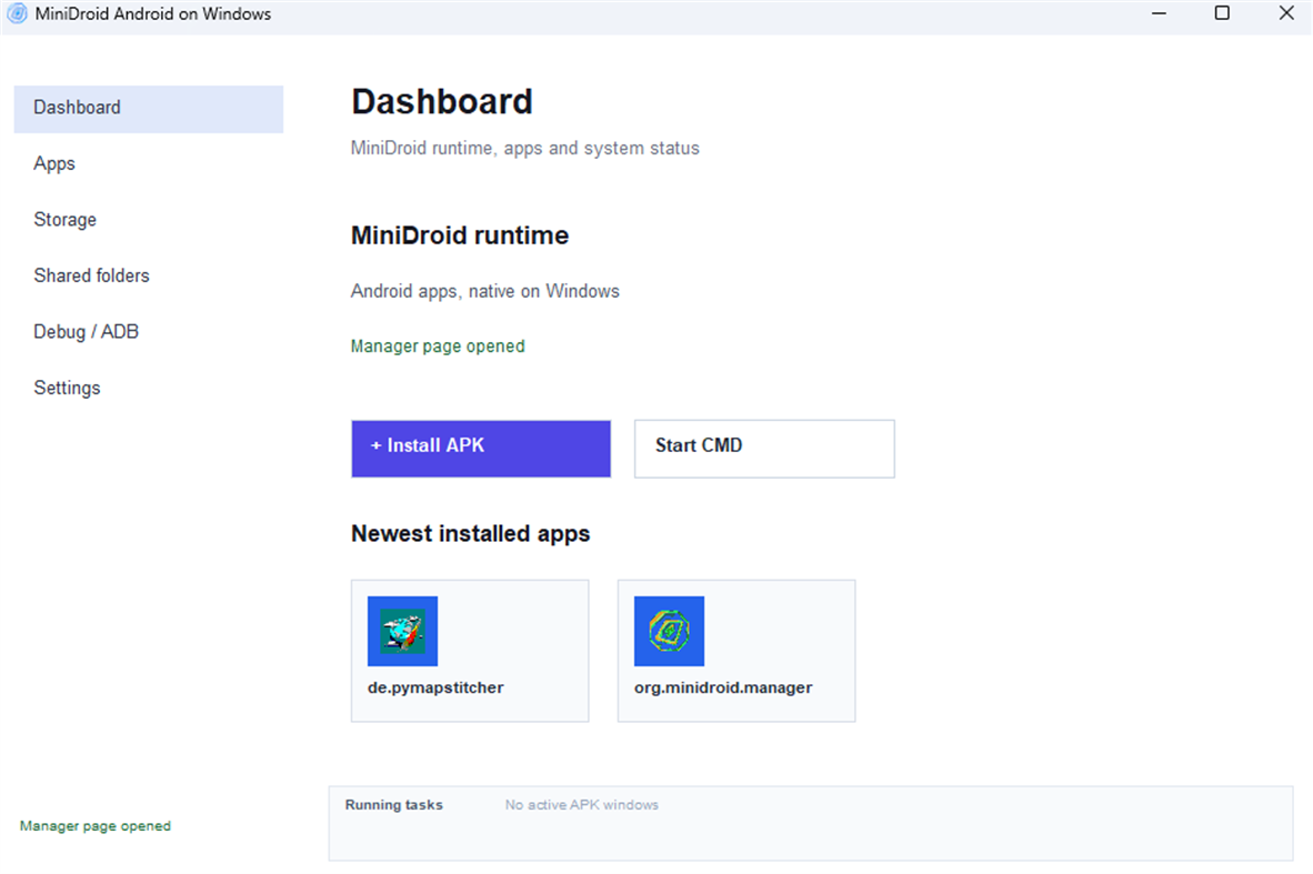 #2. MiniDroid (Windows) di: Tarek Wasfy