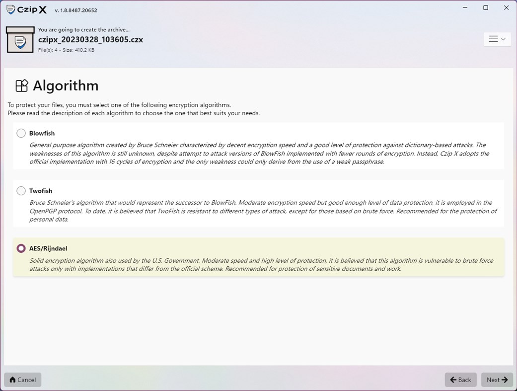 #4. CZIP X (Windows) 由: The ZipGenius Team