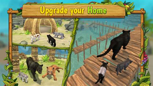 Panther Family Sim screenshot 4