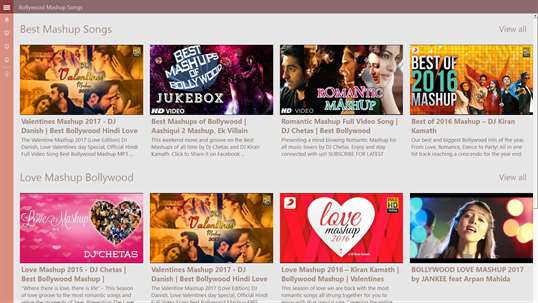 Bollywood Mashup Songs screenshot 1