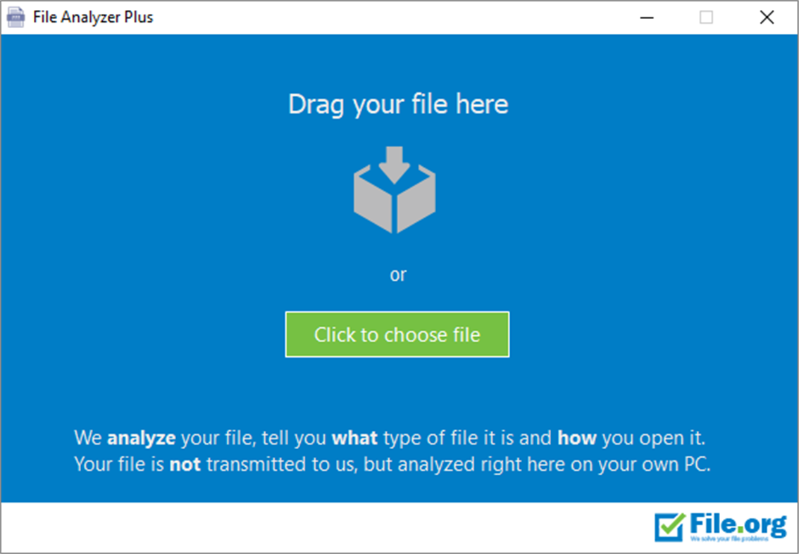 #1. File Analyzer Plus (Windows) Przez: Bitberry Software