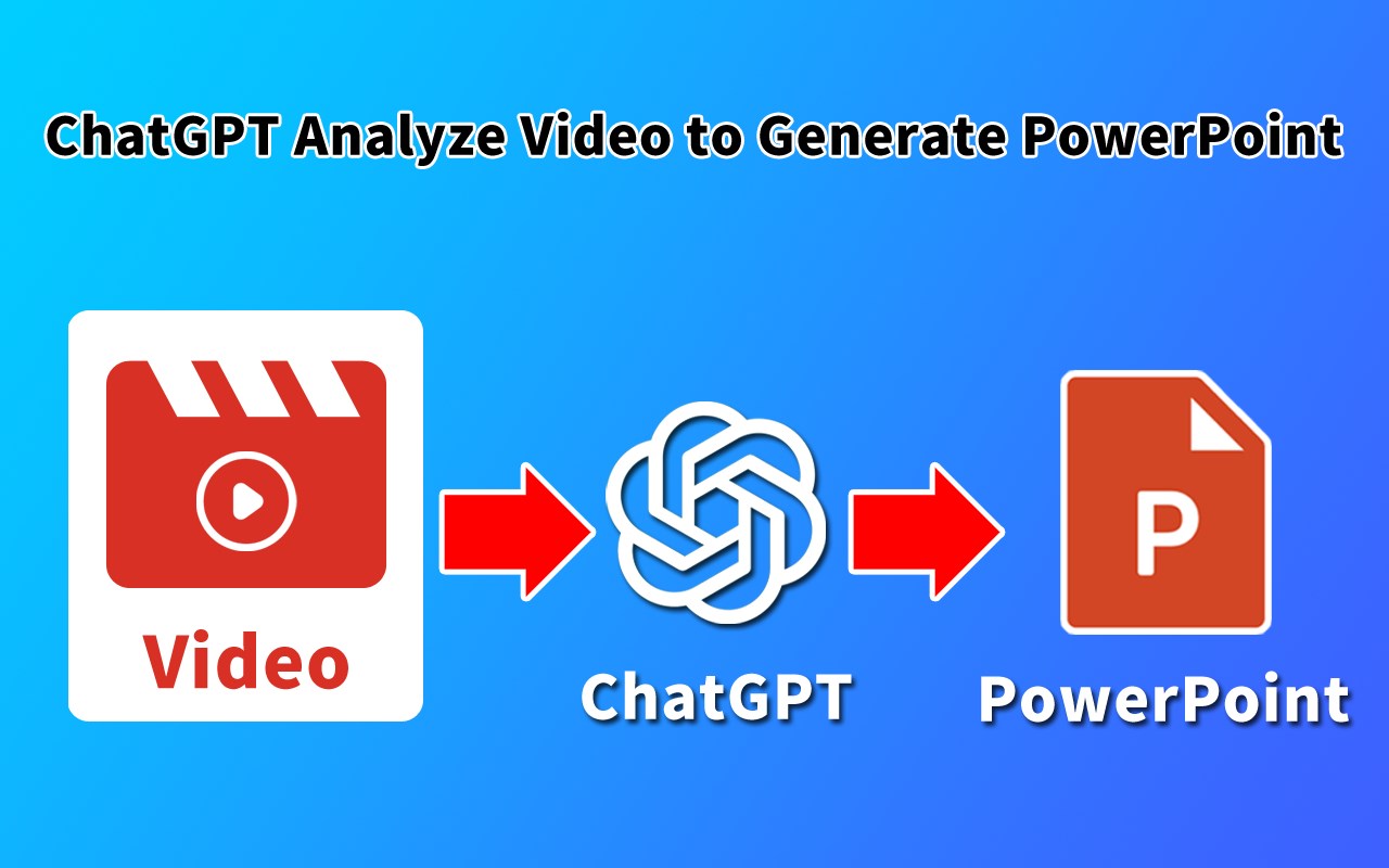 GPT PowerPoint Maker -Text, Video, PDF to PPT