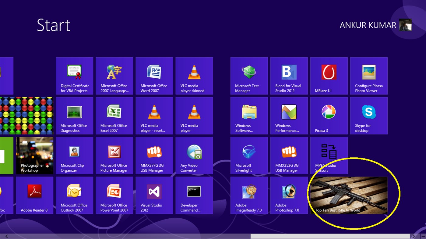 #1. Top Ten Rifles (Windows) 由: Prakash singh