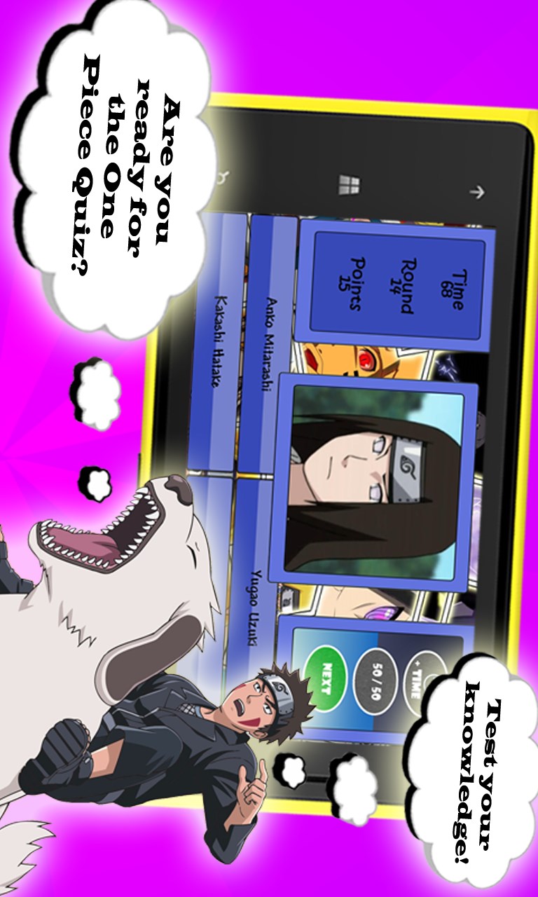Naruto Quiz For Windows 10 Mobile
