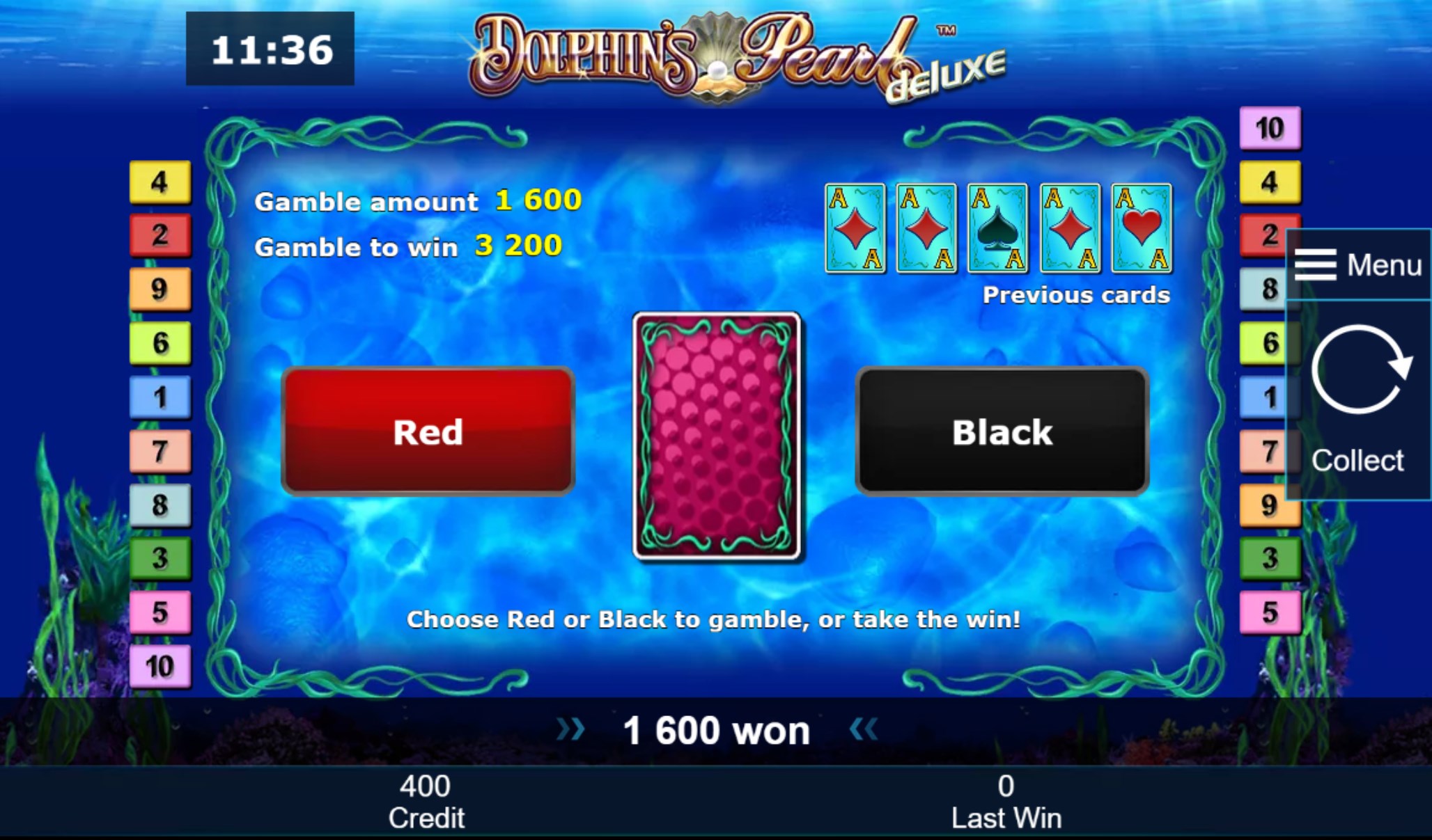 Screenshot 3 Dolphin's Pearl Deluxe Free Casino Slot Machine windows