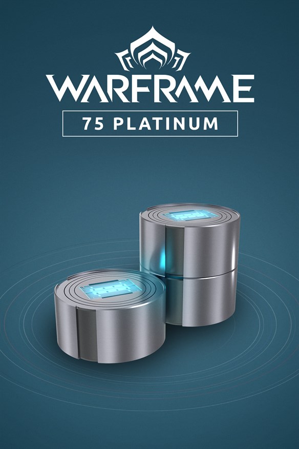 Warframe: 75 Platinum Xbox Series X|S and Xbox One cover art