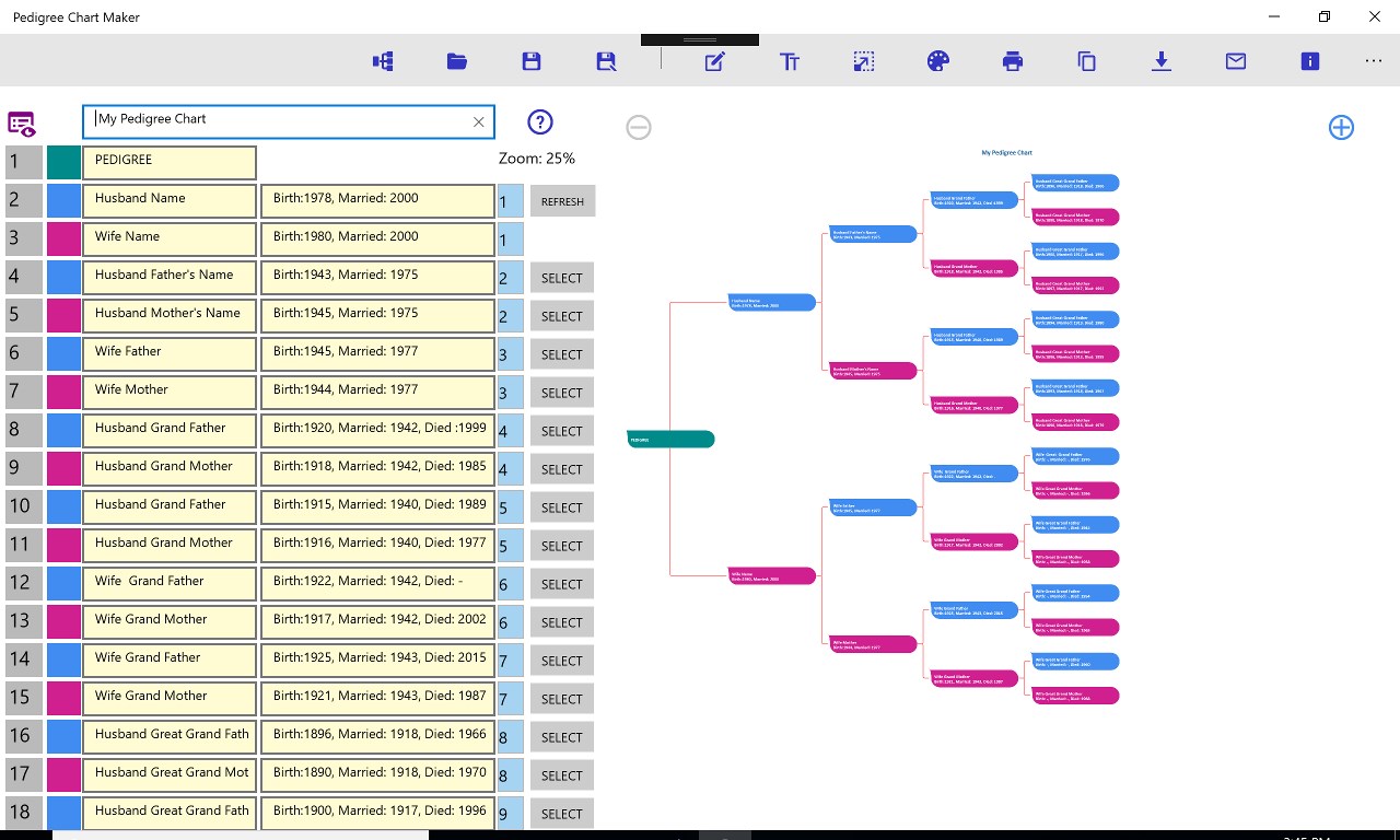 How To Make A Genealogy Chart Microsoft Word