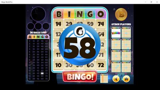 Bingo World Pro screenshot 4
