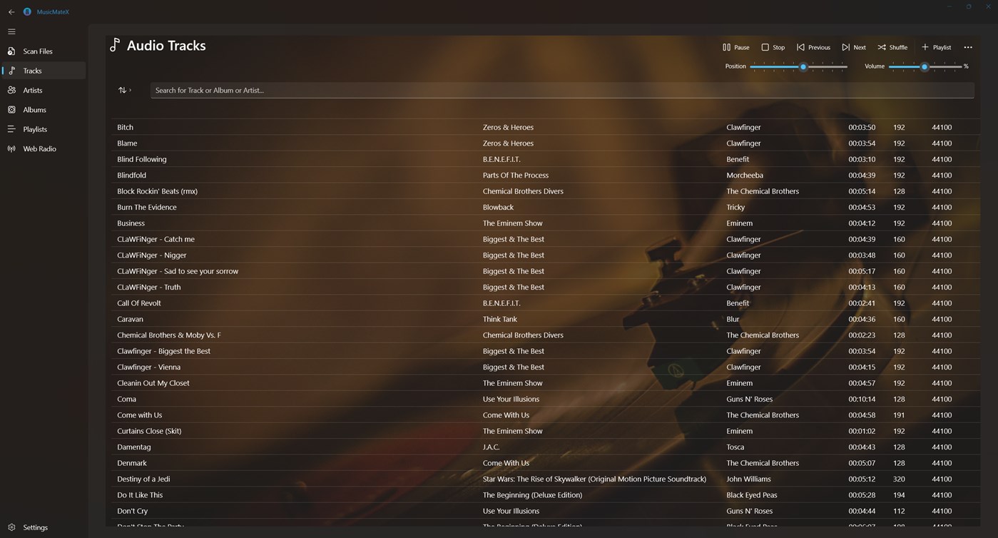 #1. MusicMateX (Windows) 게시자: wolfSYS
