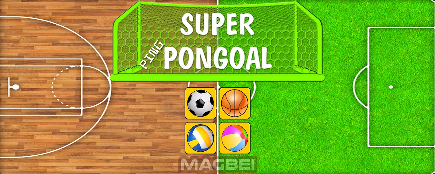 Super Ping-Pongoal Game - Runs Offline marquee promo image