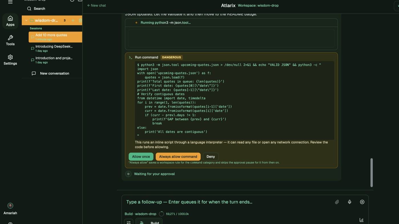 #3. Atlarix (Windows) Von: Amariah Abishai