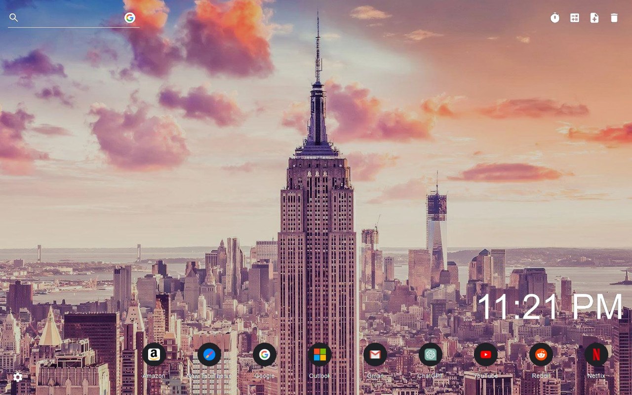 Empire State Wallpaper New Tab