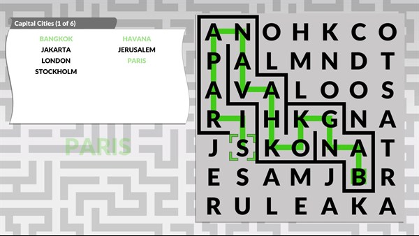 Word Maze by POWGI — 2