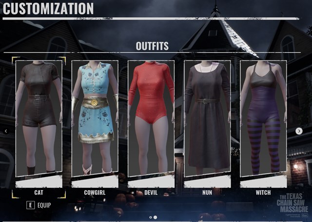 The Texas Chain Saw Massacre - Rush Week Halloween Outfit Pack 1 screenshot 1