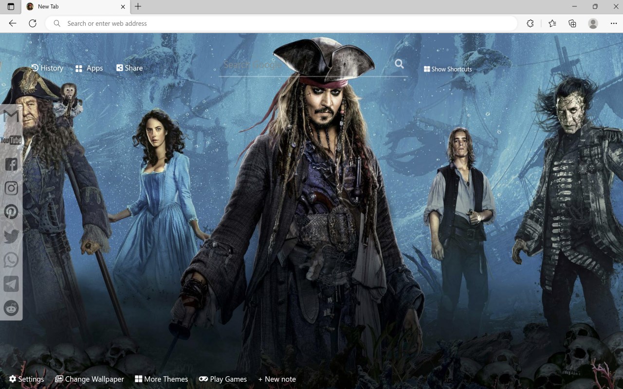 Pirates of The Caribbean Wallpaper