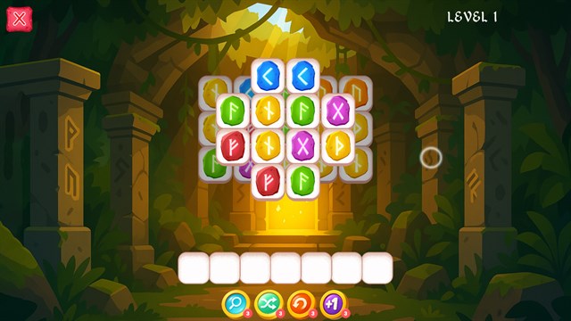 RuneMatch Puzzle screenshot 1