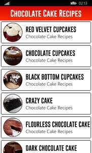 Chocolate Cake Recipes screenshot 1