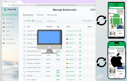 Bookmark, Cache & Screenshot Manager | Page Org small promo image