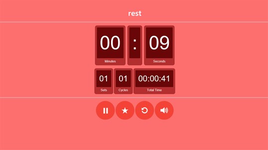 Tabata Workout Interval Timer screenshot
