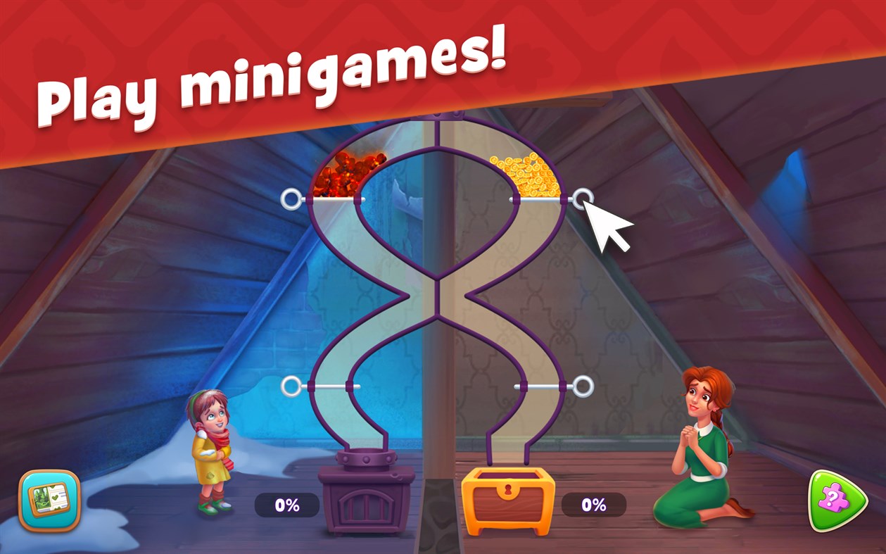 #6. Gardenscapes (Windows) By: Playrix