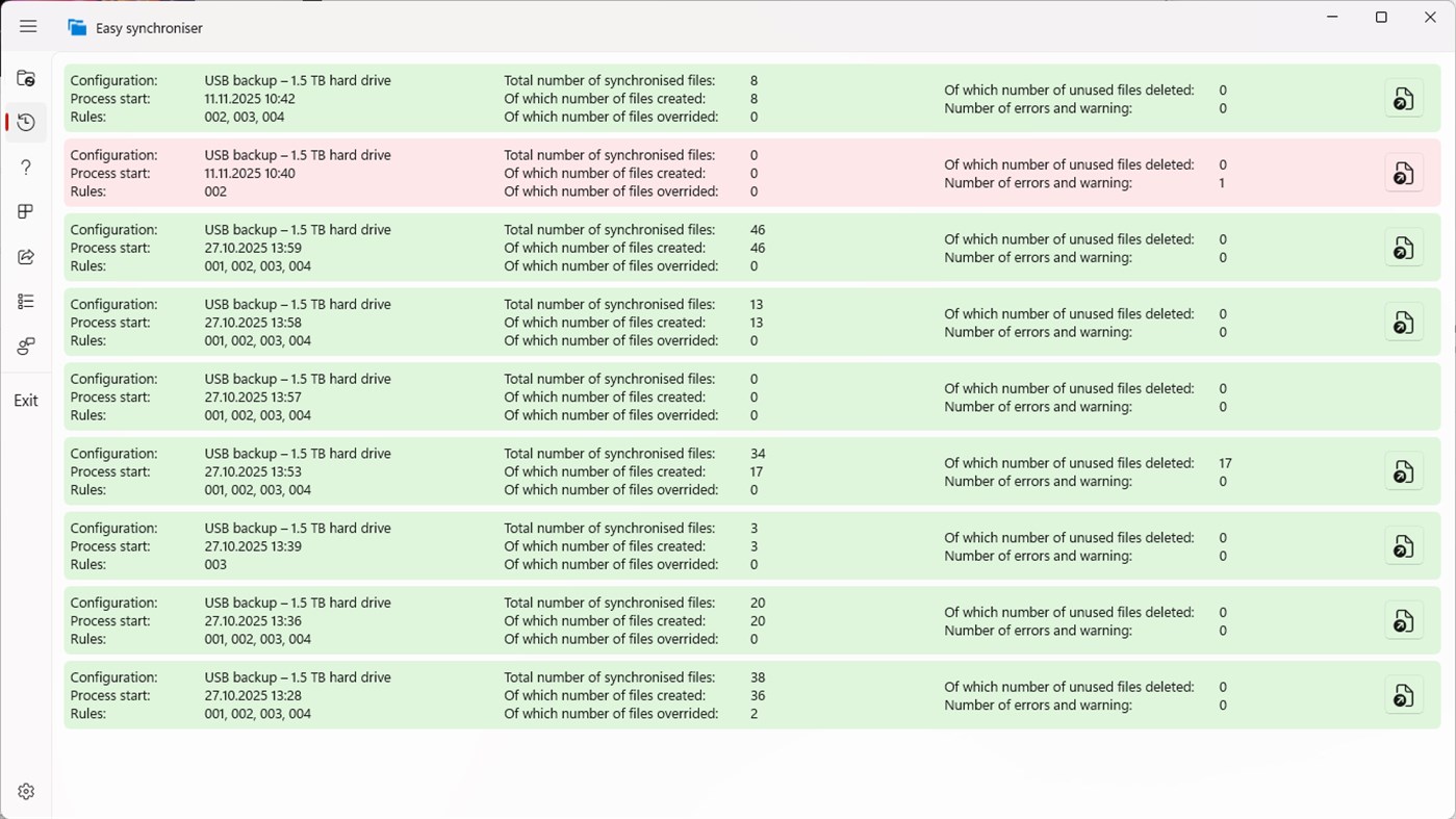 #6. Easy Synchroniser (Windows) 게시자: Piotr Brandt