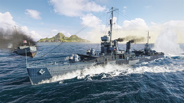 World of Warships: Legends — a Tale of Bravery screenshot 1