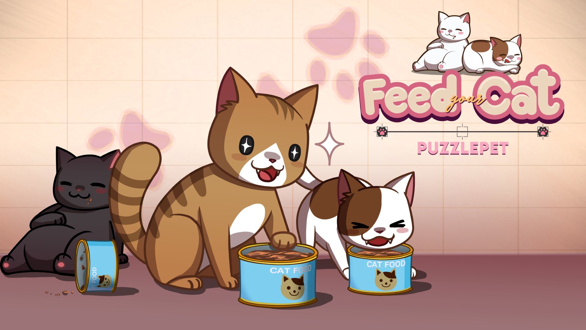 PuzzlePet - Feed your cat screenshot thumbnail video