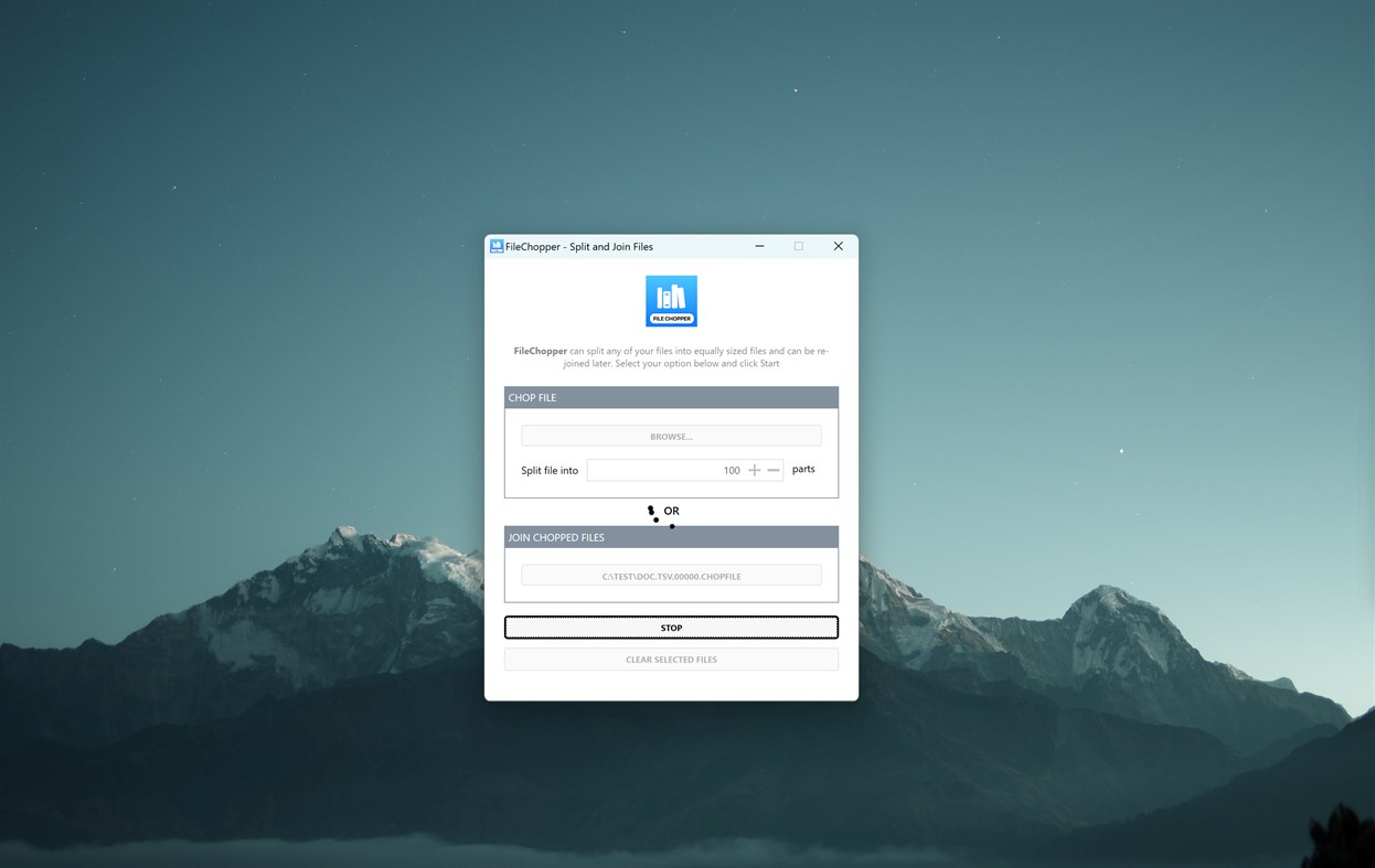 #2. Fast File Splitter and Joiner (Windows) 来自: EvlarSoft LLC